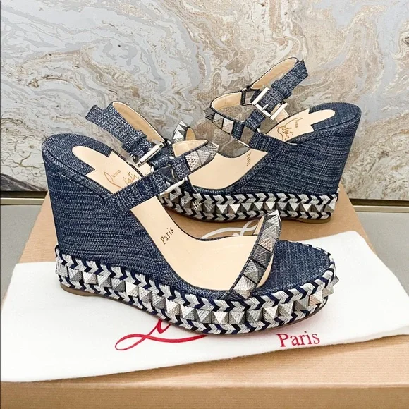 Christian Louboutin | Shoes | New Christian Louboutin Lame Lux 